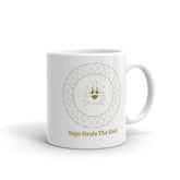 Yoga Heals The Soul Statement Coffee Tea Cup Mug, Mugs, $ 17.50, A Moment Of Now™
